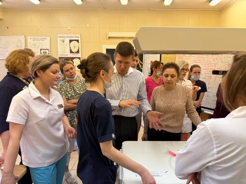 Мастер – класс для калининградских медиков проводит ведущий специалист страны в области реанимации новорожденных