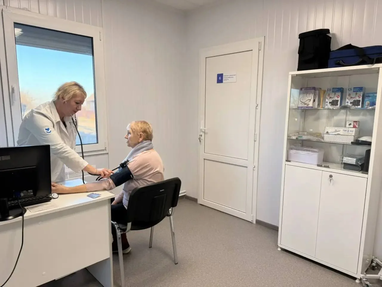 В Багратионовской районе открыли три новых модульных фельдшерско – акушерских пункта 