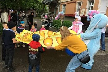 В Родильном доме № 4 прошел праздник для детей и родителей