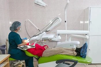 В стоматологическом отделение Гурьевской ЦРБ завершен монтаж современной стоматологической установки В стоматологическом отделение Гурьевской ЦРБ завершен монтаж современной стоматологической установки