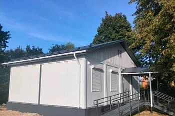 В поселке Зеленое под Полесском установили новый фельдшерско-акушерский пункт  В поселке Зеленое под Полесском установили новый фельдшерско-акушерский пункт