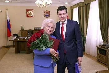 Татьяна Груничева отмечает юбилей Татьяна Груничева отмечает юбилей