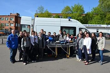 На станции скорой медицинской помощи в Калининграде прошел день открытых дверей